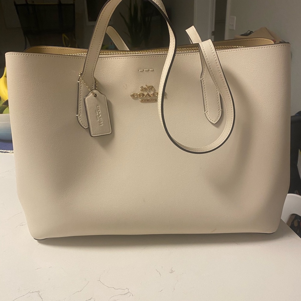 Coach lap top bag